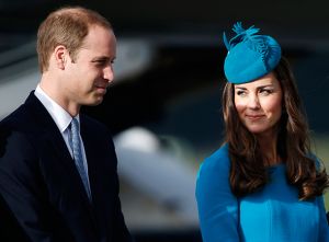 Kate Middleton in an aquamarine dress by Auckland-born designer Emillia Wickstead and Jane Taylor hat.jpg